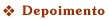 Depoimento